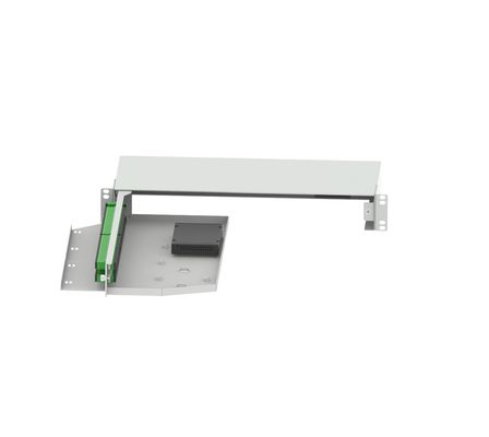 19 inch glasvezel splitter patchpanel sub-ODF swing type APC SC glasvezel voor ODN FTTX-