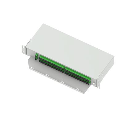 19 inch glasvezel splitter patchpanel sub-ODF swing type APC SC glasvezel voor ODN FTTX-