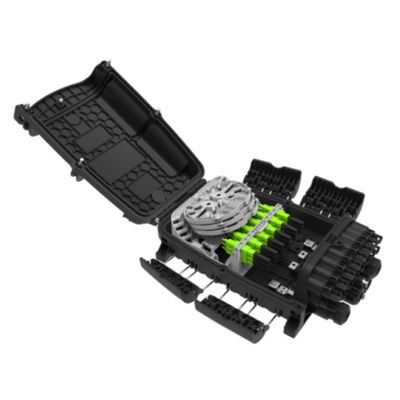 Externe afmeting 378*255*116 16 kernen glasvezel terminatie doos IP65 voor FTTH FTTX