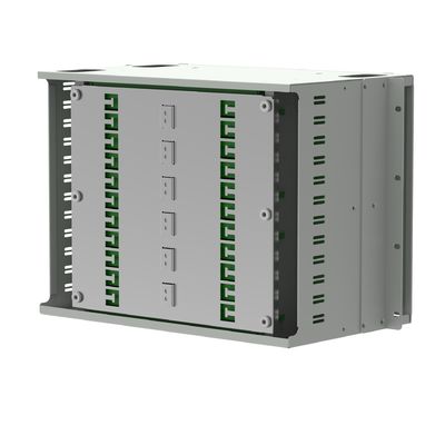 Datacentersystemen met glasvezel LC-type 144 poorten Glasvezelverspreidingspatchpanel