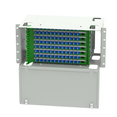 LC Type 96 Ports Fiber Patch Panel voor netwerk FTTH-distributie in datacenter ODF