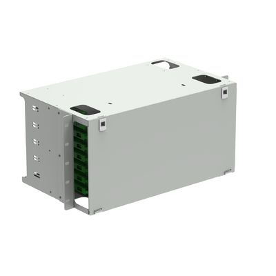 Fiberoptische apparatuur voor FTTX en datacenters E2K Type 96 Ports Patchpanel in het beste geval