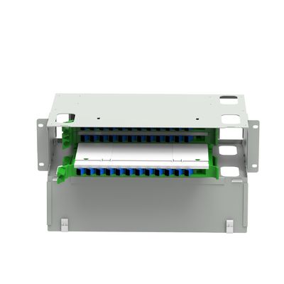Datacenter Essential 48 poorten SC-type optische glasvezelverspreidingspatchpanel met 5