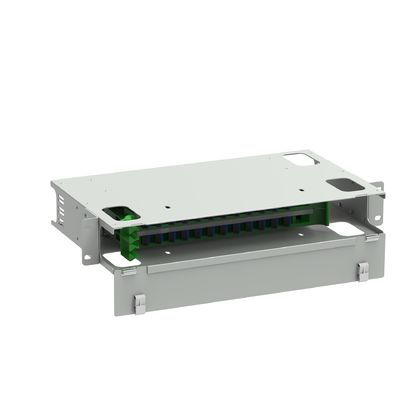 24 poort SC-type glasvezel distributie patchpanel apparatuur voor uw netwerkbehoeften