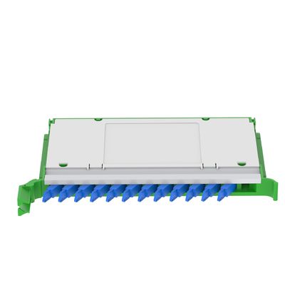 24 Port-optisch glasvezelverspreidingspatchpaneel E2000 Type voor netwerk-ODN en datacenters