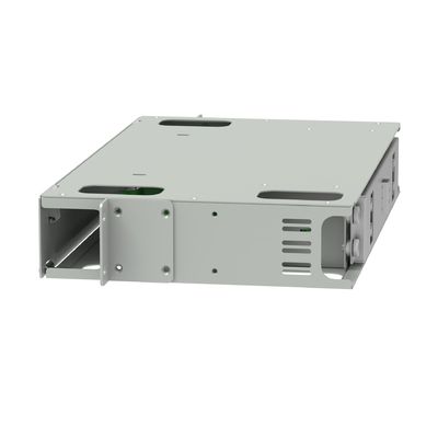24 Port-optisch glasvezelverspreidingspatchpaneel E2000 Type voor netwerk-ODN en datacenters