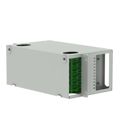 Suboptisch distributieframe voor LC Type 72 Port Fiber Distribution Panel ODN Network