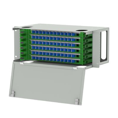 Suboptisch distributieframe voor LC Type 72 Port Fiber Distribution Panel ODN Network