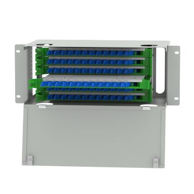 Equipment voor glasvezel E2K Type 72 Port Glasvezel Distributie Patchpanel 5 Data Center
