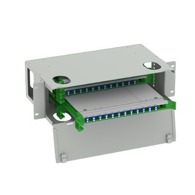 Suboptisch distributieframe LC Type 48-poorten Glasvezel patchpanel voor datacenters