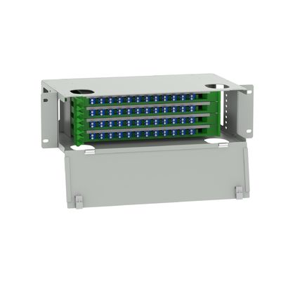 Suboptisch distributieframe LC Type 48-poorten Glasvezel patchpanel voor datacenters