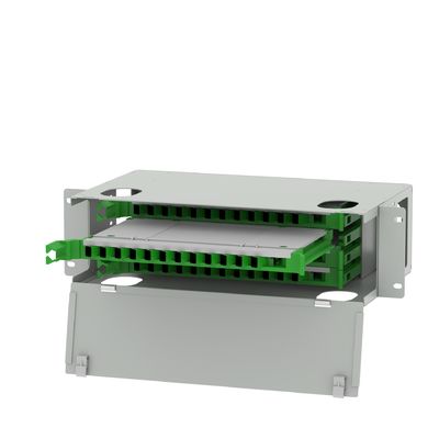 SC UPC-connector 48-poort glasvezelverspreidingspatchpaneel voor FTTH-inrichtingen in ODF-netwerken