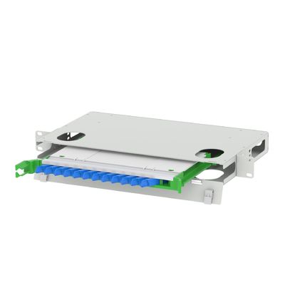 Datacenter 5 e2k Type 12 poorten Glasvezel Distributie Patchpanel met lange tijd