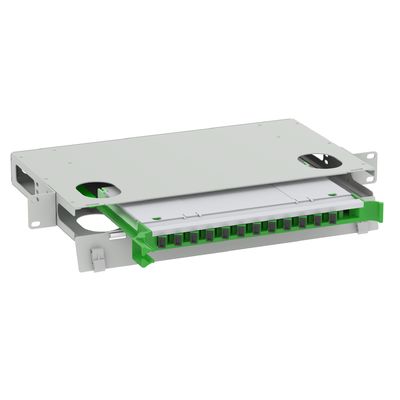 ODN Network SC Type 12 Ports Fiber Distribution Patchpanel met gebruikte functie RAL 7035