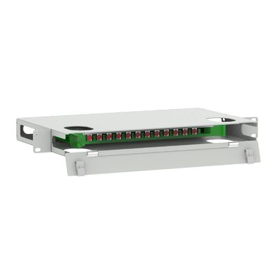 FTTX Data Center FC Type 12 Port Optic Fiber Distribution Patchpanel voor prestaties
