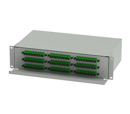 SC UPC Connector Optic Fiber Distribution Patchpanel voor FTTH-netwerk in datacenters