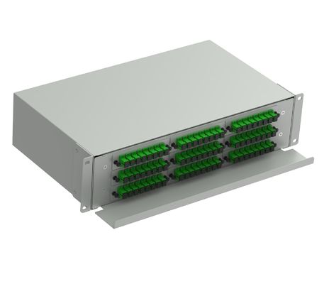 SC UPC Connector Optic Fiber Distribution Patchpanel voor FTTH-netwerk in datacenters