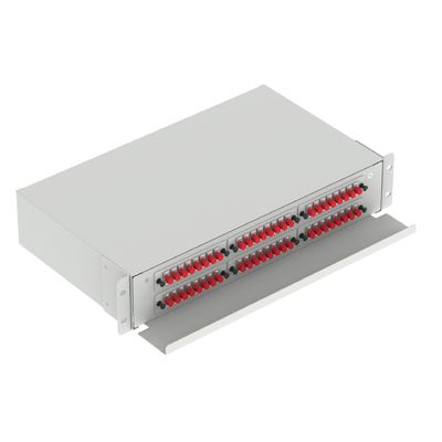 Datacenter Optische glasvezelverspreiding Patchpanel 48 poorten