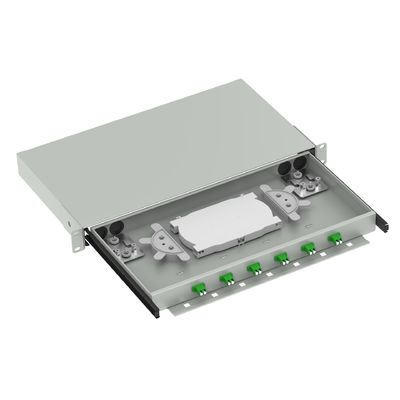 FTTX Suboptisch distributieframe Glasvezel patchpanel met LC-type aansluitingen