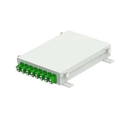 8 Cores Fiber Optic Terminal Box voor netwerk- en FTTH-distributie in koudgewalst staal