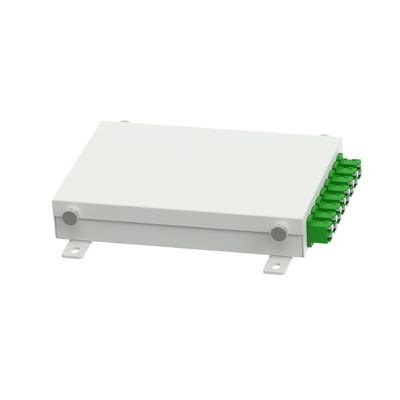8 Cores Fiber Optic Terminal Box voor netwerk- en FTTH-distributie in koudgewalst staal