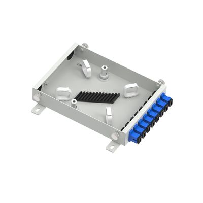 5 Fibre optic terminal box voor -Made SC UPC Type 8 Cores Network FTTH/FTTX Distribution
