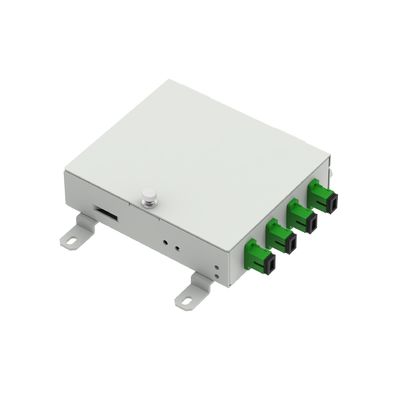 ODN-netwerk SC APC Type 4 Cores FTTH-terminalbox voor FTTX-distributie