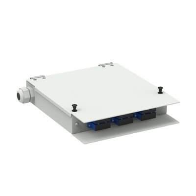 12 Core SC UPC Glasvezel Terminal Box voor FTTX-netwerk van koudgewalst staal