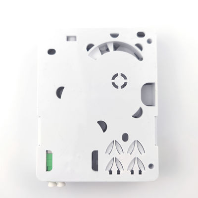 5 -Made LC APC Plastic Fiber Optic Faceplate Socket Panel voor binnen in FTTH-netwerk