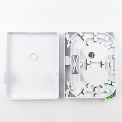 5 -Made LC APC Plastic Fiber Optic Faceplate Socket Panel voor binnen in FTTH-netwerk