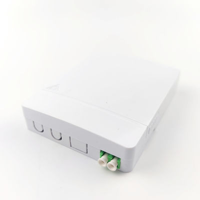 5 -Made LC APC Plastic Fiber Optic Faceplate Socket Panel voor binnen in FTTH-netwerk