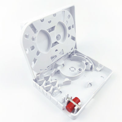 Direct 2 Cores UPC Glasvezel Faceplate Socket Panel FC Plastic voor Indoor Network