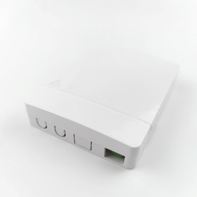 FTTH-netwerk binnenmuur gemonteerd FC APC Plastic Fiber Optic Faceplate Socket Panel 2 Core