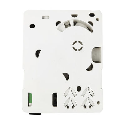 2 Core SC APC Plastic Fiber Optic Faceplate Socket Panel voor binnen in FTTH-netwerk