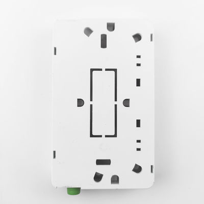 Wandmontage 2 Core FC APC Plastic Fiber Optic Faceplate Socket Panel voor binnen