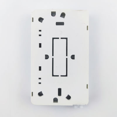 LC UPC Plastic Fiber Optic Faceplate Socket Panel 2 Kernen voor netwerken die worden gebruikt in FTTH