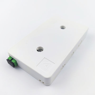 2 Core SC APC Plastic Fiber Optic Faceplate Socket Panel voor FTTH-kabels voor binnennetwerken