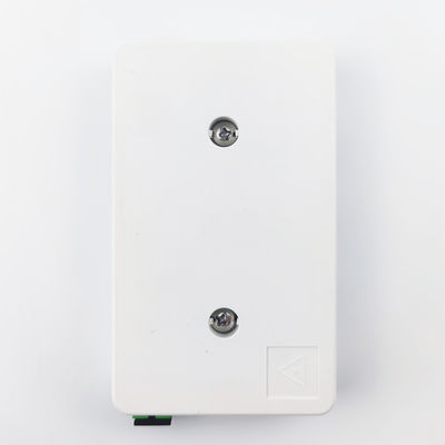 2 Core SC APC Plastic Fiber Optic Faceplate Socket Panel voor FTTH-kabels voor binnennetwerken