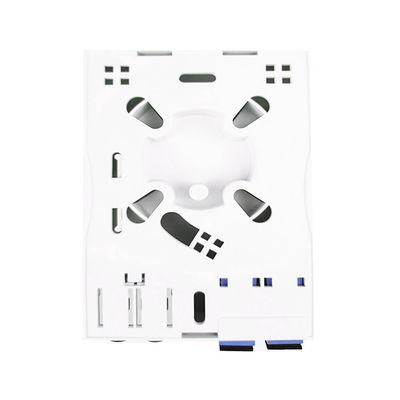2 kernen UPC-plastiekvezel-optisch gevelplaat stopcontactpaneel voor wandmontage