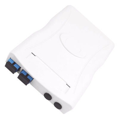 2 kernen UPC-plastiekvezel-optisch gevelplaat stopcontactpaneel voor wandmontage