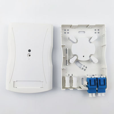 2 kernvezeloptische stopcontactpaneel op de muur gemonteerd voor indoor FTTH-netwerktoepassingen