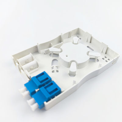 2 kernvezeloptische stopcontactpaneel op de muur gemonteerd voor indoor FTTH-netwerktoepassingen