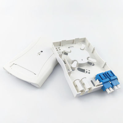 2 kernvezeloptische stopcontactpaneel op de muur gemonteerd voor indoor FTTH-netwerktoepassingen