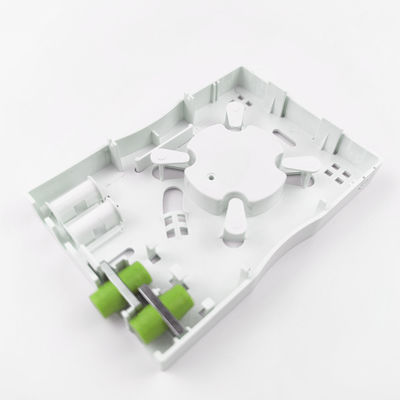 2 Core FC/APC Plastic Fiber Optic Faceplate Socket Panel voor bekabeld LAN-netwerk binnen