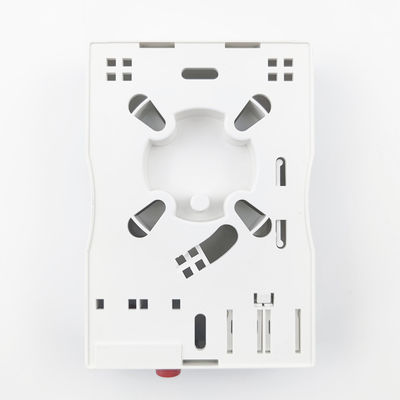Grijs FC/UPC Plastic Fiber Optic Faceplate Socket Panel 2 Kernen voor Indoor FTTH Network