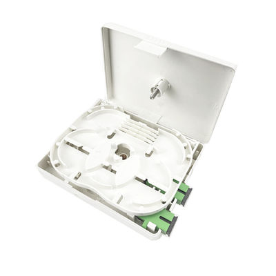 SC APC Plastic Fiber Optic Faceplate Socket Panel 2 Kernen voor binnen- en FTTH-netwerken