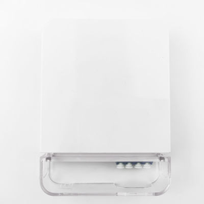 2 Core LC/UPC Plastic Fiber Optic Face Plate Socket Panel voor binnen in FTTH-netwerk