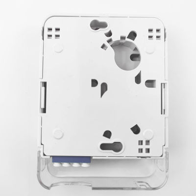 2 Core LC/UPC Plastic Fiber Optic Face Plate Socket Panel voor binnen in FTTH-netwerk