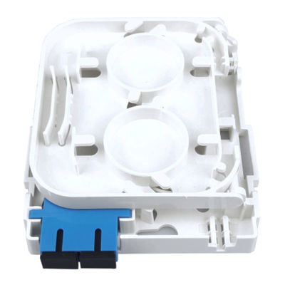 SC UPC Plastic Fiber Optic Face Plate Socket Panel voor binneninstallatie van FTTH-netwerken