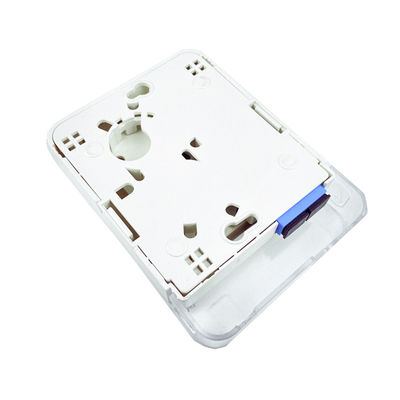 SC UPC Plastic Fiber Optic Face Plate Socket Panel voor binneninstallatie van FTTH-netwerken